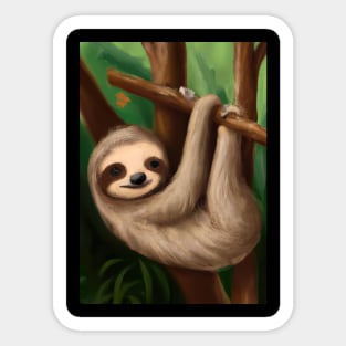 Baby Sloth Sticker